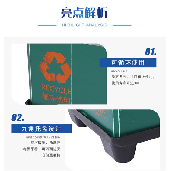塑料围板箱