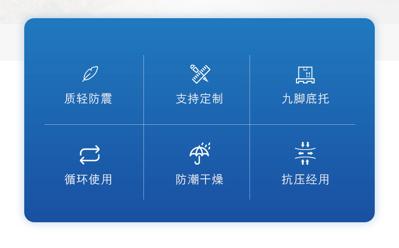 天地盖HDPE双层吸塑